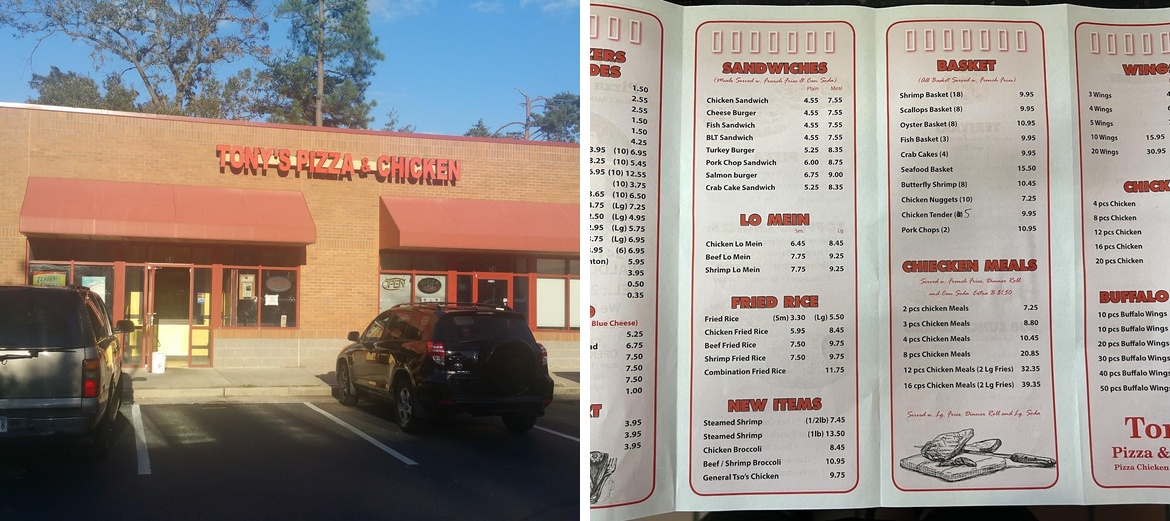 Tony's Pizza & Chicken